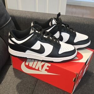 Nike Pandas Black and White Low-Top Sneakers